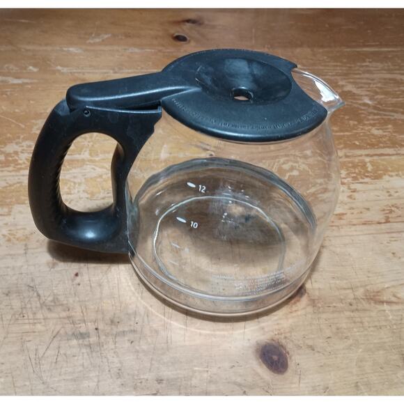 Mr. Coffee 12 Cup Glass Carafe Coffee Maker Pot Replacement Part Black - Picture 4 of 8